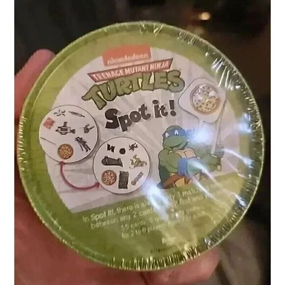 Brand New Teenage Ninja Mutant Turtles Dobble Spot It Card Game Sealed - Picture 2 of 3